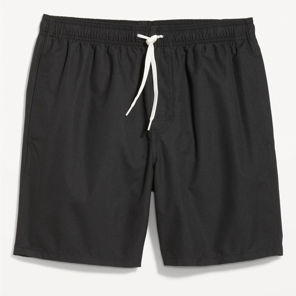 Men’s Black Swim Trunks - Picture 3 of 5